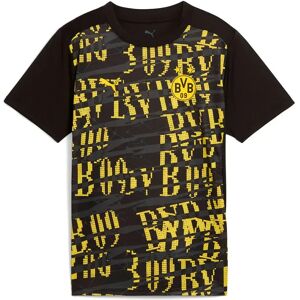 Puma Bvb Borussia Dortmund Pre Match Junior Short Sleeve T-shirt Black / Faster Yellow 11-12 Years Boys,Girls Puma Bvb Borussia Dortmund Pre Match Junior Short Sleeve T-shirt Black / Faster Yellow 11-12 Years Boys,Girls