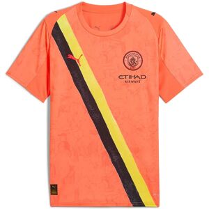 Puma Super Manchester City Fc Replica Junior Short Sleeve T-shirt Neon Sun / Black 7-8 Years Boys,Girls Puma Super Manchester City Fc Replica Junior Short Sleeve T-shirt Neon Sun / Black 7-8 Years Boys,Girls