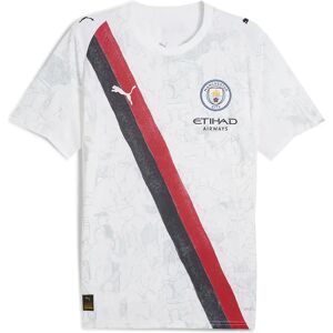 Puma Super Manchester City Fc Replica Junior Short Sleeve T-shirt White / Black 9-10 Years Boys,Girls Puma Super Manchester City Fc Replica Junior Short Sleeve T-shirt White / Black 9-10 Years Boys,Girls