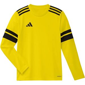 Adidas Squadra 25 Long Sleeve T-shirt Team Yellow / Black 9-10 Years Boys,Girls Adidas Squadra 25 Long Sleeve T-shirt Team Yellow / Black 9-10 Years Boys,Girls