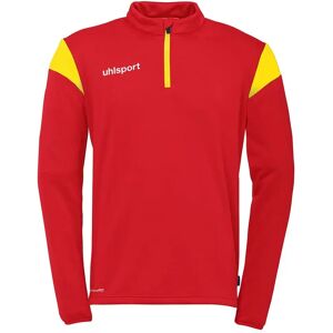 Uhlsport Squad 27 Half Zip Sweatshirt Red / Lime Yellow 10-11 Years Boys,Girls Uhlsport Squad 27 Half Zip Sweatshirt Red / Lime Yellow 10-11 Years Boys,Girls