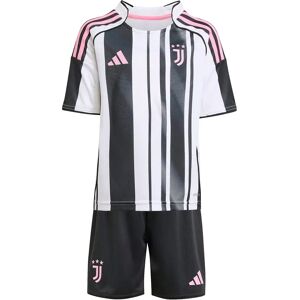 Adidas Juventus 25/26 Mini Home Junior Set White / Black 24 Months-3 Years Boys,Girls Adidas Juventus 25/26 Mini Home Junior Set White / Black 24 Months-3 Years Boys,Girls