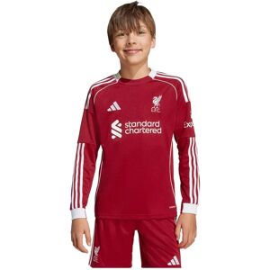 adidas Kids Liverpool 25/26 Long Sleeve Home Jersey - Red adidas Kids Liverpool 25/26 Long Sleeve Home Jersey - Red