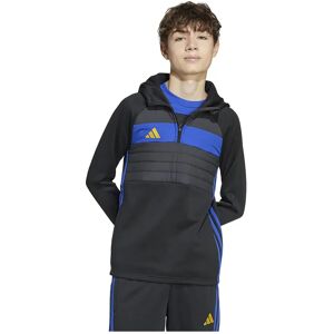 Adidas Tiro 25 Essentials Winterized Training Hoodie Black / Semi Lucid Blue / Crew Yellow 11-12 Years Boys,Girls Adidas Tiro 25 Essentials Winterized Training Hoodie Black / Semi Lucid Blue / Crew Yellow 11-12 Years Boys,Girls