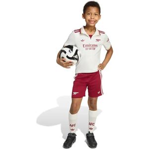 Adidas Arsenal 25/26 Mini Third Junior Set Cloud White / Team Coll Burgundy 2 4-5 Years Boys,Girls Adidas Arsenal 25/26 Mini Third Junior Set Cloud White / Team Coll Burgundy 2 4-5 Years Boys,Girls