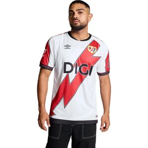 Umbro Rayo Vallecano 25/26 Home Junior Short Sleeve T-shirt White 8-10 Years Boys,Girls Umbro Rayo Vallecano 25/26 Home Junior Short Sleeve T-shirt White 8-10 Years Boys,Girls