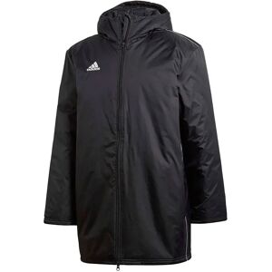 Adidas Core 18 Stadium Jacket Black / White XS Men Adidas Core 18 Stadium Jacket Black / White XS Men