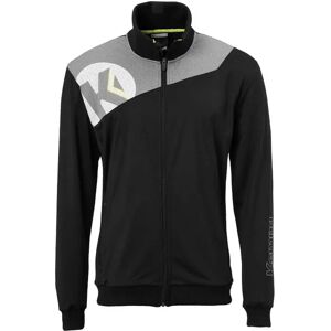 Kempa Core 2.0 Polyester Full Zip Sweatshirt Black / Dark Grey Melange 3XL Men Kempa Core 2.0 Polyester Full Zip Sweatshirt Black / Dark Grey Melange 3XL Men