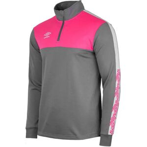 Umbro Covadonga Training Sweatshirt Grey / Fucsia XL Men Umbro Covadonga Training Sweatshirt Grey / Fucsia XL Men