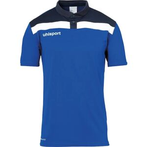 Uhlsport Offense 23 Short Sleeve Polo Azure Blue / Navy / White 5XL Men Uhlsport Offense 23 Short Sleeve Polo Azure Blue / Navy / White 5XL Men