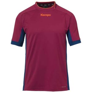 Kempa Prime Short Sleeve T-shirt Deep Red / Deep Blue L Men Kempa Prime Short Sleeve T-shirt Deep Red / Deep Blue L Men