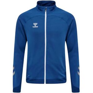 Hummel Blue Lead Poly Zip Jacket - Sport Jacket Hummel Blue Lead Poly Zip Jacket - Sport Jacket