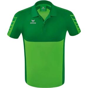 Erima Six Wings Short Sleeve Polo Green / Emerald S Men Erima Six Wings Short Sleeve Polo Green / Emerald S Men