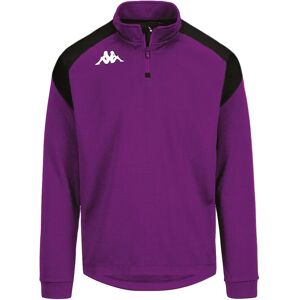 Kappa Lovato Half Zip Sweatshirt Violet Indigo / Black M Men Kappa Lovato Half Zip Sweatshirt Violet Indigo / Black M Men