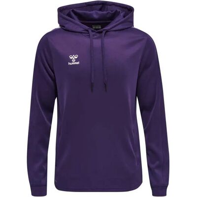 Hummel - hmlCORE XK POLY SWEAT HOODIE - Acai/white - M Hummel - hmlCORE XK POLY SWEAT HOODIE - Acai/white - M