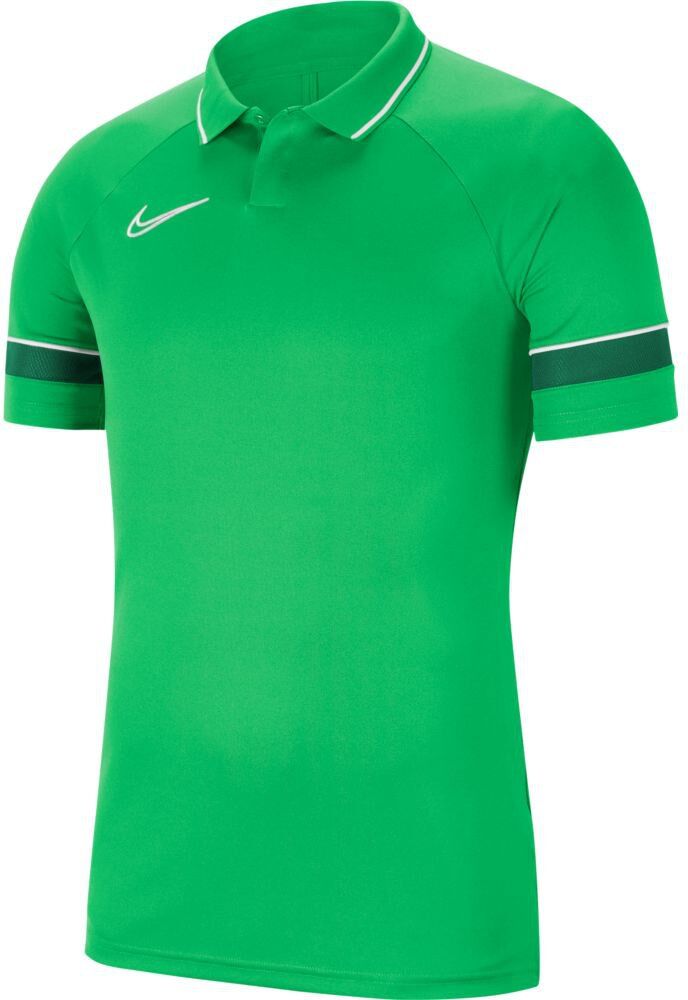Nike Dri Fit Academy Short Sleeve Polo Lt Green Spark / White / Pine Green / White S Men
