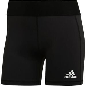 Adidas Techfit Volleyball 4´´ Short Leggings Black / White XL Women Adidas Techfit Volleyball 4´´ Short Leggings Black / White XL Women