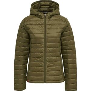 Hummel Red Quilted Coat Dark Olive XL Women Hummel Red Quilted Coat Dark Olive XL Women