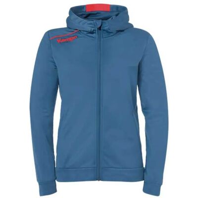 Kempa Player Hoodie Ice Grey / Fluo Red 2XL Women Kempa Player Hoodie Ice Grey / Fluo Red 2XL Women