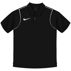 Nike Dri Fit Park 20 Short Sleeve Polo Black / White / White 12-13 Years Boys,Girls