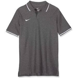 Nike Team Club 19 Short Sleeve Polo Dark Grey 9 Years Boys