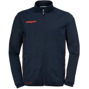 Uhlsport Score Classic Full Zip Sweatshirt Navy / Fluo Red 8 Years Boys Uhlsport Score Classic Full Zip Sweatshirt Navy / Fluo Red 8 Years Boys