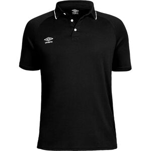 Umbro Torch Short Sleeve Polo Black / White 12 Years Boys Umbro Torch Short Sleeve Polo Black / White 12 Years Boys