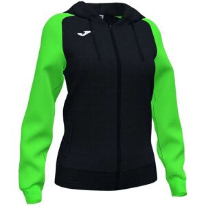 Joma Academy Iv Full Zip Sweatshirt Black / Green Fluor 11-12 Years Girls Joma Academy Iv Full Zip Sweatshirt Black / Green Fluor 11-12 Years Girls