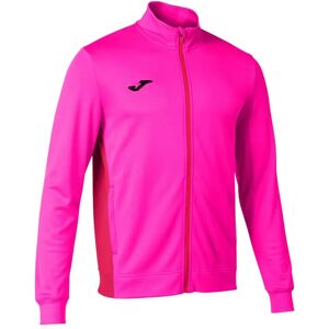 Joma Winner Ii Full Zip Sweatshirt Fluor Pink 4-5 Years Boys,Girls Joma Winner Ii Full Zip Sweatshirt Fluor Pink 4-5 Years Boys,Girls