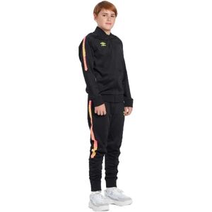 Umbro Axis Tracksuit Jacket Black / Safety Yellow / Knockout Pink 4-6 Years Boys,Girls Umbro Axis Tracksuit Jacket Black / Safety Yellow / Knockout Pink 4-6 Years Boys,Girls