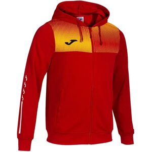 Joma Eco Supernova Full Zip Sweatshirt Red / Yellow 12-14 Years Boys Joma Eco Supernova Full Zip Sweatshirt Red / Yellow 12-14 Years Boys