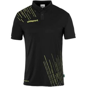 Uhlsport Score 26 Poly Short Sleeve Polo Black / Lime Yellow 10-11 Years Boys,Girls Uhlsport Score 26 Poly Short Sleeve Polo Black / Lime Yellow 10-11 Years Boys,Girls