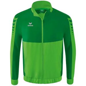 Erima Six Wings Presentation Full Zip Sweatshirt Green / Emerald 128 cm Boys,Girls Erima Six Wings Presentation Full Zip Sweatshirt Green / Emerald 128 cm Boys,Girls