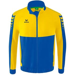 Erima Six Wings Presentation Full Zip Sweatshirt New Royal / Yellow 128 cm Boys,Girls Erima Six Wings Presentation Full Zip Sweatshirt New Royal / Yellow 128 cm Boys,Girls