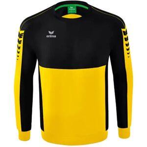 Erima Six Wings Sweatshirt Yellow / Black 128 cm Boys,Girls Erima Six Wings Sweatshirt Yellow / Black 128 cm Boys,Girls