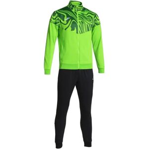 Joma Lion Ii Tracksuit Green Fluor / Black 11-12 Years Boys Joma Lion Ii Tracksuit Green Fluor / Black 11-12 Years Boys