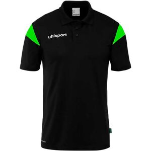 Uhlsport Squad 27 Short Sleeve Polo Black / Green Fluor 8-9 Years Boys Uhlsport Squad 27 Short Sleeve Polo Black / Green Fluor 8-9 Years Boys