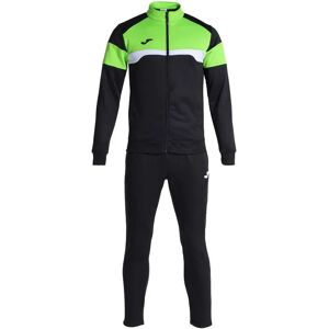Joma Danubio Iii Tracksuit Black / Fluor Green 12-14 Years Boys Joma Danubio Iii Tracksuit Black / Fluor Green 12-14 Years Boys