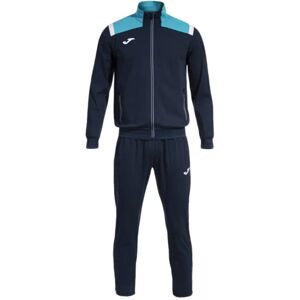 Joma Toledo Tracksuit Navy / Fluor Turquoise 12-14 Years Boys Joma Toledo Tracksuit Navy / Fluor Turquoise 12-14 Years Boys