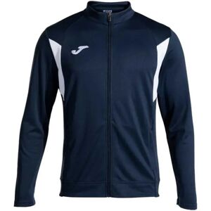 Joma Winner Iii Full Zip Sweatshirt Navy / White 12-14 Years Boys Joma Winner Iii Full Zip Sweatshirt Navy / White 12-14 Years Boys