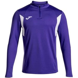 Joma Winner Iii Sweatshirt Purple / White 4-5 Years Boys,Girls Joma Winner Iii Sweatshirt Purple / White 4-5 Years Boys,Girls
