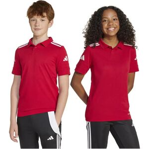 Adidas Squadra 25 Cotton Short Sleeve Polo Team Power Red / White 15-16 Years Boys,Girls Adidas Squadra 25 Cotton Short Sleeve Polo Team Power Red / White 15-16 Years Boys,Girls