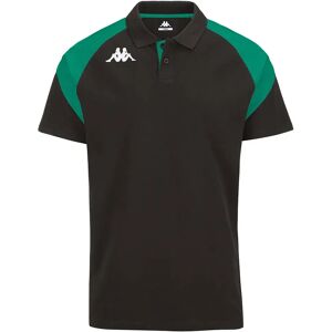 Kappa Lanetto Short Sleeve Polo Black / Green 14 Years Boys,Girls Kappa Lanetto Short Sleeve Polo Black / Green 14 Years Boys,Girls