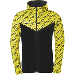 Uhlsport Progressive 28 Multi Full Zip Sweatshirt Black / Lime Yellow 13-14 Years Boys,Girls Uhlsport Progressive 28 Multi Full Zip Sweatshirt Black / Lime Yellow 13-14 Years Boys,Girls