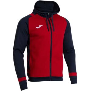 Joma Lider Full Zip Sweatshirt Red / Navy 11-12 Years Boys,Girls Joma Lider Full Zip Sweatshirt Red / Navy 11-12 Years Boys,Girls