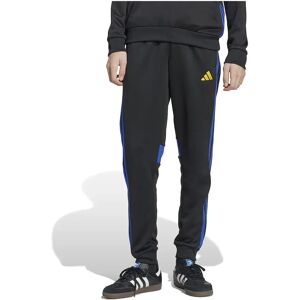 Adidas Tiro 25 Essentials Sweat Pants Black / Semi Lucid Blue / Crew Yellow 13-14 Years Boys,Girls Adidas Tiro 25 Essentials Sweat Pants Black / Semi Lucid Blue / Crew Yellow 13-14 Years Boys,Girls