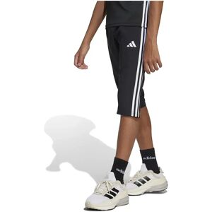Adidas Tiro 25 Essentials Woven 3/4 Pants Black / White 13-14 Years Boys,Girls Adidas Tiro 25 Essentials Woven 3/4 Pants Black / White 13-14 Years Boys,Girls