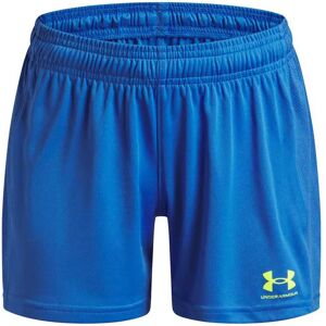 Under Armour Challenger Knit Shorts Blue / High Vis Yellow 14-16 Years Girls Under Armour Challenger Knit Shorts Blue / High Vis Yellow 14-16 Years Girls