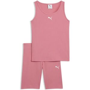 Puma Ess Elevated Tracksuit Wild Pink 13-14 Years Girls Puma Ess Elevated Tracksuit Wild Pink 13-14 Years Girls