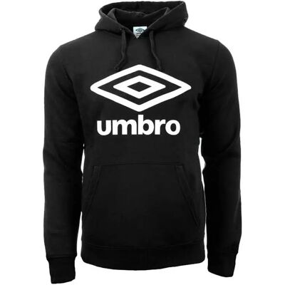 Umbro Large Logo Hoodie Black / White 8 Years Boys,Girls Umbro Large Logo Hoodie Black / White 8 Years Boys,Girls